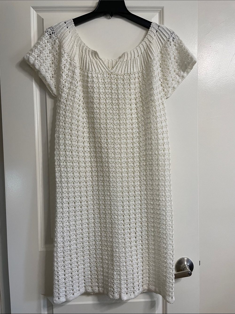 One-of-a-Kind Custom Made Hand Crochet Knit Dress Size Medium/Large